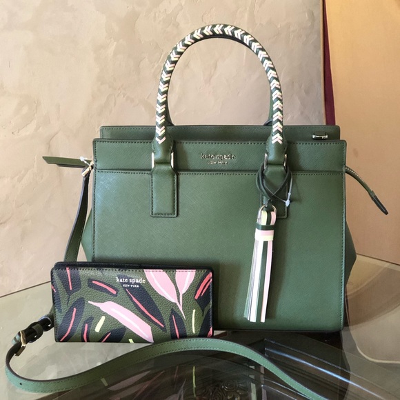 kate spade Handbags - Nwt kate spade MD Cameron Satchel&wallet